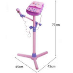 Dream Star Kids Karaoke Microphone With MP3 Functional Use & Adjustable Height