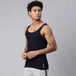 Men Pack of 2 Solid Innerwear Vests #015-VEST