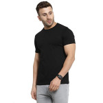 Scott International Men's 100% Cotton Biowash Round Neck T-Shirt