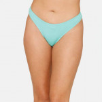 Women Blue Solid Anti Odour Thongs Briefs