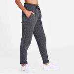 "Women Textured Full-Length Track Pants "