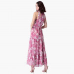 "Women Floral Print Maxi Dress "