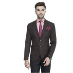 MANQ Men's Slim Fit Single Breasted Blazer